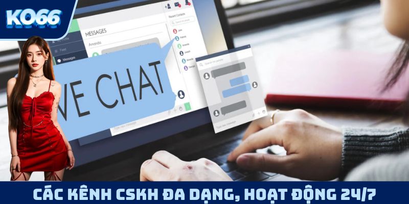 Mạng lưới các kênh liên hệ hỗ trợ CSKH đa dạng